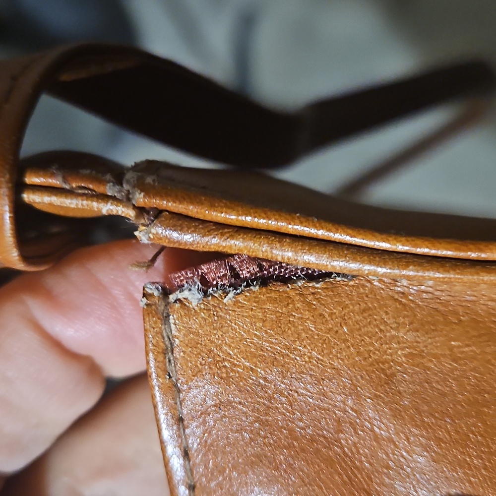 Timeless Classic Quilted Chevron Leather Shoulder Bag - Picture 9 of 11